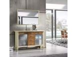 Credenza Con Specchio Set Per Sala Da Pranzo Cassettiere Mobili Di Lusso In Legno Nuovo