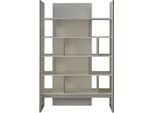 Set Parete Porta Tv Rtv Credenza Bassa Mensole Legno Bianco