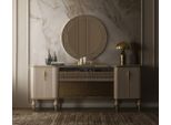 Set Da Salotto Di Lusso Credenza Moderna Credenza In Vetro Specchio Legno