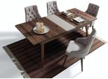Tavolo Da Pranzo Completo 4х Sedie Mobili Per Sala Da Pranzo Di Alta Qualità Lusso