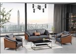 Set Completo Moderno Di Divani 3 1 1 Posti In Legno Design Soggiorno