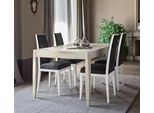 Tavolo Da Pranzo Gruppo Di Sedie Classiche 4X Sedie 5 Pezzi Gruppo Di Sedute