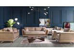 Set Di Divani 3+2+1+1 Posti In Tessuto Moderno Completo Divano Poltrona 3 Posti Lusso