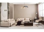 Set Di Divani Di Lusso A Tre Posti In Tessuto Divano Beige Divani Imbottiti Poltrone