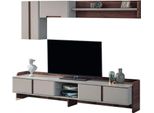Parete Attrezzata Bianca Per Il Soggiorno Mobili Di Lusso Rtv Lowboard Mensole Credenza