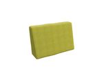 Pokar Cuscini Per Pallet Cuscini Per Pallet Sfoderabili Divano Per Pallet, Dimensioni:Cuscini Laterali 60 X 40, Colore:Lime