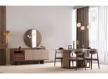 Set Per Sala Da Pranzo Dal Design Esclusivo Tavolo Da Pranzo + 4X Sedie + Credenza Nuovo