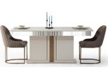 Set Sala Da Pranzo Di Lusso Tavolo Da Pranzo Con 4X Sedie Nuovo Arredo Moderno Completo 5 Pezzi.