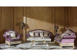 Set Di Divani Classici 3+1 Barocco Rococò Stile Antico Divano Divani