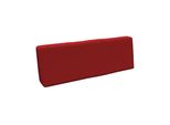 Pokar Cuscini Per Pallet Cuscini Per Pallet Sfoderabili Divano Per Pallet, Dimensioni: Cuscino Per Lo Schienale 120 X 40, Colore: Rosso