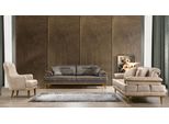 Set Di Divani Da Salotto Di Design Set Di Divani Di Lusso 3+3+1 Posti A 3 Pezzi