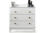 Cassettiera Per Bambini Con 3 Cassetti Bianco Cassettiera Moderna In Legno 96 Cm Nuovo