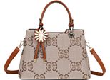 Gallantry, Borsa Da Donna Con Stampa E Tracolla, Marrone