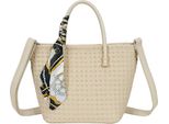 Gallantry, Borsa Da Donna Con Motivo A Trecce E Tracolla, Giallo-Grigio