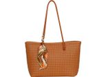 Gallantry, Borsa Da Donna Con Motivo A Trecce E Sciarpa, Marrone