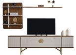 Mobile Tv Moderno Credenza Mobile Tv Beige Senza Tempo Scaffale A Muro Soggiorno