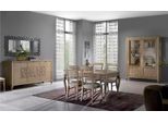 Set Sala Da Pranzo Di Design Tavolo Da Pranzo 8 Pezzi Mobili In Legno Credenza 4X Sedie Nuovo