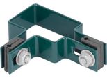 Morsetto Strend Pro Eurostandard, 60X40 Mm, Angolare, Verde, Zn+Pvc, RAL6005, Per Palo Quadrato