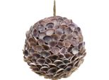 Conchiglie Decorative Ø18Cm - Decorazione Marittima Da Appendere, Decorazione Conchiglia, Natura Viola