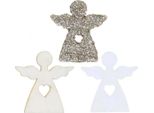 Decorazioni Sparse Angeli Di Natale Decorazioni In Legno Angeli Decorativi Decorazione Da Tavolo Angelo Custode 72 Pezzi 4Cm