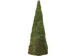 Albero Di Muschio Naturale Decorazione Per Albero Di Natale Verde Ø25Cm H70Cm Decorazione Per Tavola Festiva Stile Scandi