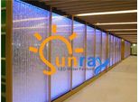 Parete Divisoria Scaffale Armadio Pareti A Colonna Led 60X240 Pareti Ad Acqua Waterwall