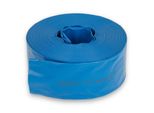 Tubo Flessibile Piatto Eberth Da 3" Per Pompe, Lunghezza 30 M, Diametro 3 Pollici, 76 Mm, Flessibile, Resistente In Pvc, Tubo Industriale"