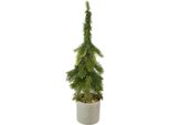 Abete Artificiale In Vaso - Albero Di Natale Verde 55Cm - Decorazione Da Tavolo Decorazione Natalizia Albero Di Natale