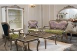 Set Di Divani 2+1+1 Posti A Sedere Tavolino Di Lusso Tavolino Poltrona Set Di Mobili 6 Pezzi