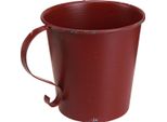 Portacandele A Bastoncino Vintage Coppa Vino Rosso Decorazione Ø11Cm H11Cm Casa Di Campagna