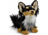 Carl Dick Chihuahua Seduto Nero-Marrone Circa 24 Cm Peluche, Peluche, Peluche 3602