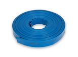 Eberth Tubo Flessibile Piatto Da 1" Per Pompe, Lunghezza 30 M, 1 Pollice, Diametro 25 Mm, Flessibile, Resistente In Pvc, Tubo Industriale"