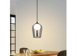 Zmh Lampada Vintage A Sospensione Tavolo Da Pranzo Lampada A Sospensione Grigio Fumo Tavolo Da Pranzo Lampada A Sospensione G9 Vetro Vino Lampada A Sospensione 1 Fiamma Tavolo Da Pranzo Lampada Regolabile In Altezza Per Soggiorno Camera Da Letto Senza Lampadina