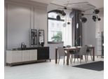 Mobili Esclusivi Per La Sala Da Pranzo Tavolo Da Pranzo In Legno Credenza Di Design Sedie Imbottite