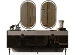Credenza Credenza Grigia Cassettiera Moderna Stile Italiano