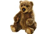 Carl Dick Orso Bruno, Orso Grizzly Seduto Di Circa 24 Cm Peluche, Peluche, Peluche 3669