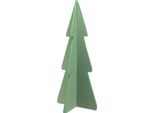 Albero Di Natale In Feltro Verde H80Cm - Stabile E Decorativo - Decorazione Festosa Per L'albero Di Natale - Decorazione Da Tavolo E Da Finestra Per Natale