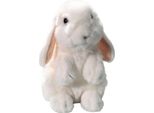 Carl Dick Lepre In Piedi Bianca, Lepre Delle Nevi 18 Cm Circa Peluche, Peluche, Peluche 3624