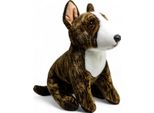 Carl Dick Pitbull Seduto Marrone Ca. 30Cm Peluche, Peluche, Peluche 3663