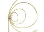 Cane Coil Sbiancato 25 Pezzi - Bastoncini Decorativi Per Fiori Secchi In Legno, 25 Pezzi