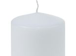 Set Di 6 Candele Bianche 150/80 Mm - Eleganti Candele Decorative Per Matrimoni, Feste E Casa, Lunga Durata, 6 Pezzi
