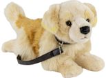 Carl Dick Golden Retriever Con Guinzaglio, Cane, Ca. 30Cm 1269004 Peluche, Peluche, Peluche