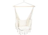 Poltrona Greko, A Dondolo, Da Giardino, Sospesa, Naturale, Beige, 150X120 Cm