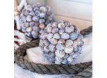 Palla Decorativa Lumache Di Mare Palla Di Conchiglia Naturale Decorazione Marittima Ø19Cm Decorazione Estiva