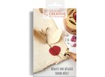 Set Di Ceralacca Graine Creative - Timbri Creativi A Forma Di Cuore Per Lettere E Cartoline