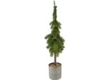 Abete Artificiale In Vaso Come Albero Di Natale Decorativo, Decorazione Da Tavola Natalizia Ø12Cm H70Cm