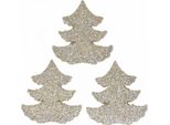 Decorazione A Spargimento Abete Di Natale Glitter Oro 4Cm 72 Pezzi Decorazione Da Tavola Decorazione Di Natale
