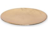 Piatto Decorativo 22 Cm In Oro Per Interni Ed Esterni