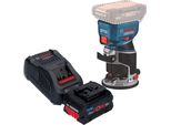 Bosch Gkf 18V-8 Posa Professionale Per Bordi A Batteria 18 V 8,0 Mm Senza Spazzole + 1X Batteria Procore 8,0 Ah + Caricabatteria