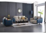 Divano 2 Posti Design Divani Tappezzeria Divani Tessile Relax Seduta Moderna Due Posti